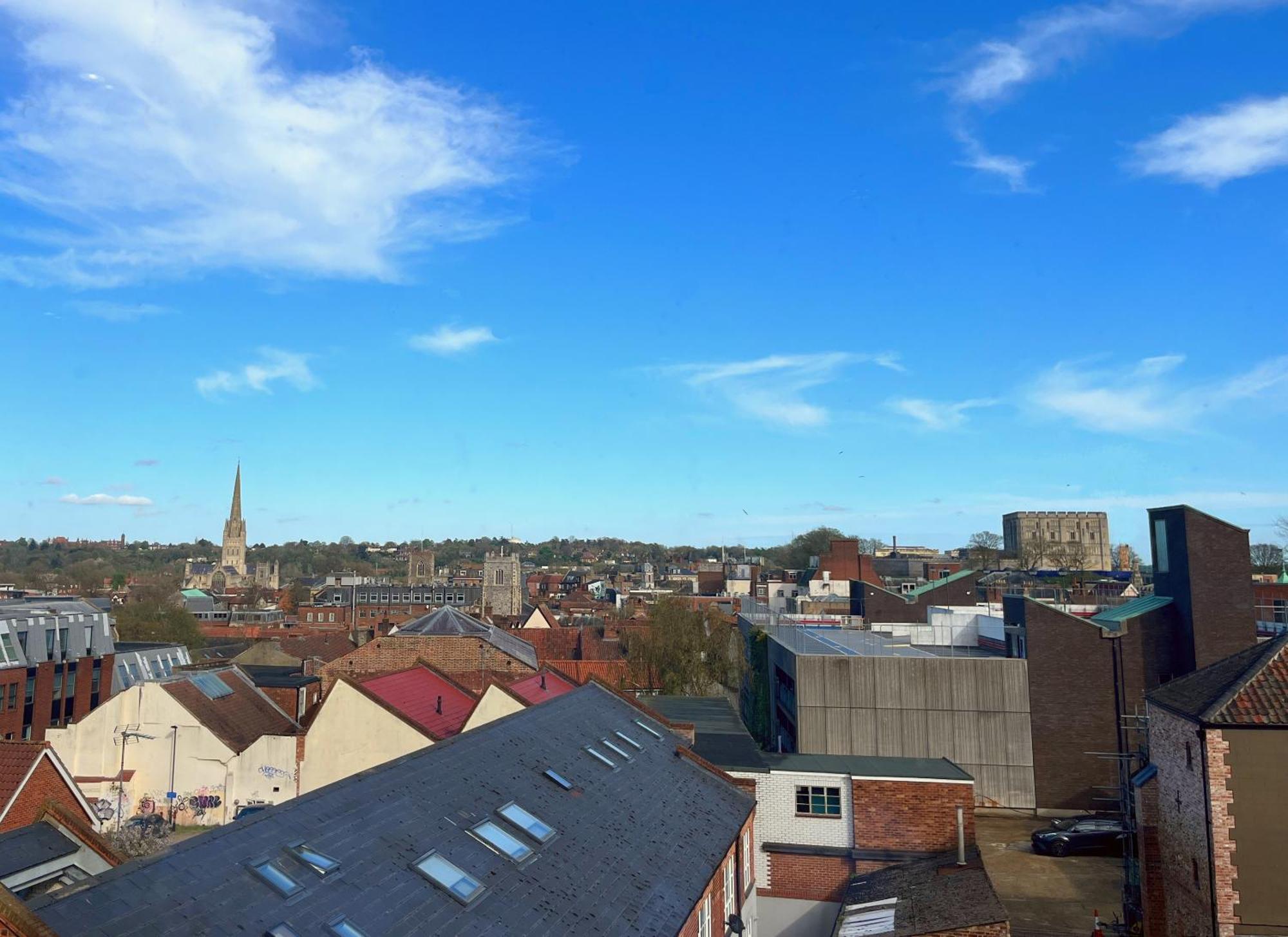 Luxury Norwich City Centre Apartment - Free Parking Exterior photo