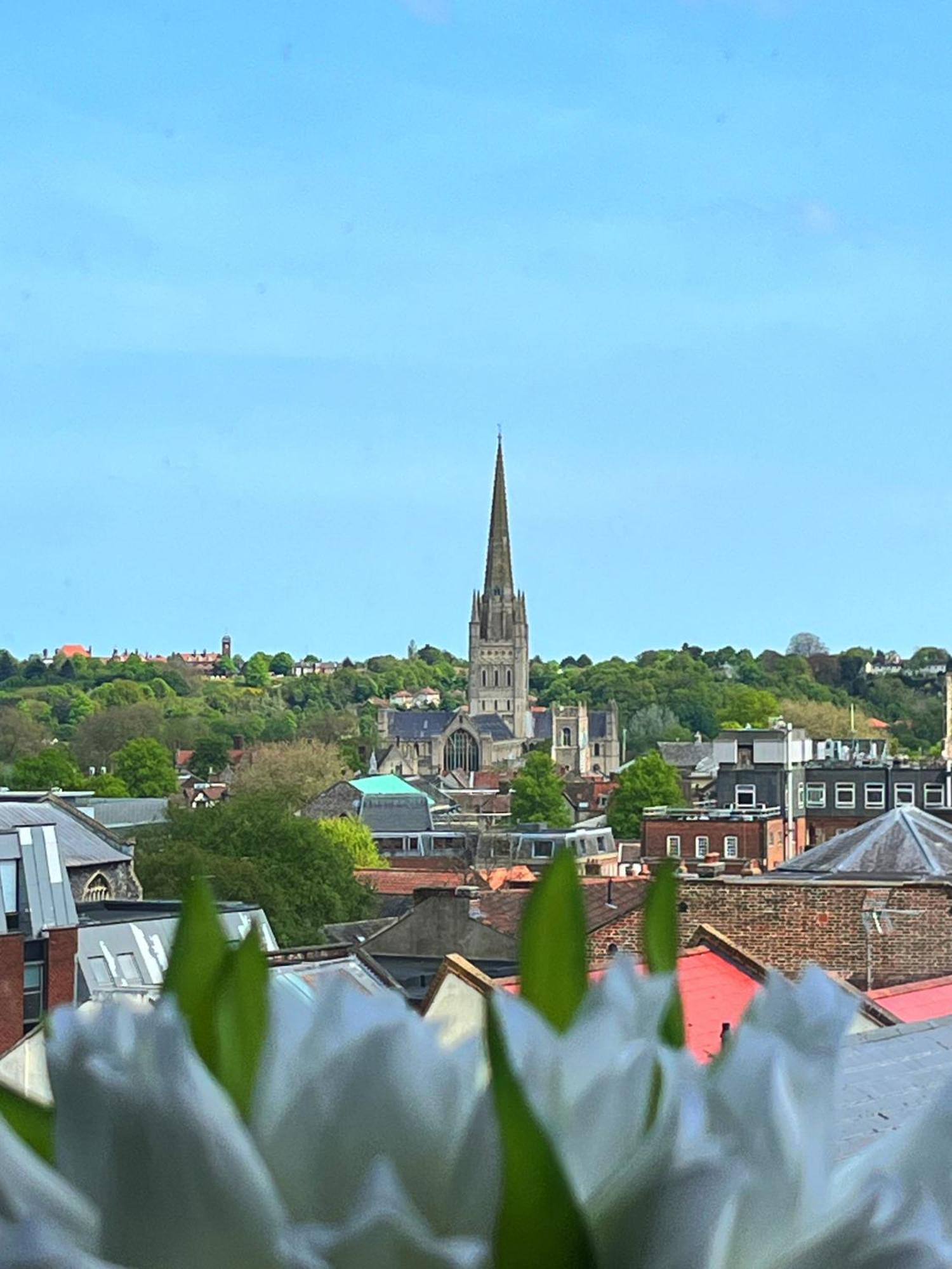 Luxury Norwich City Centre Apartment - Free Parking Exterior photo